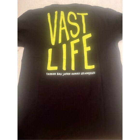 Vast Ascend Short Sleeve Top - Black NEW NWT - Picture 2 of 5